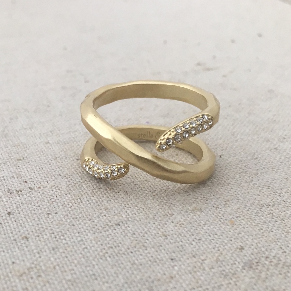 Stella & Dot Aveda Wrap Ring - Size 8